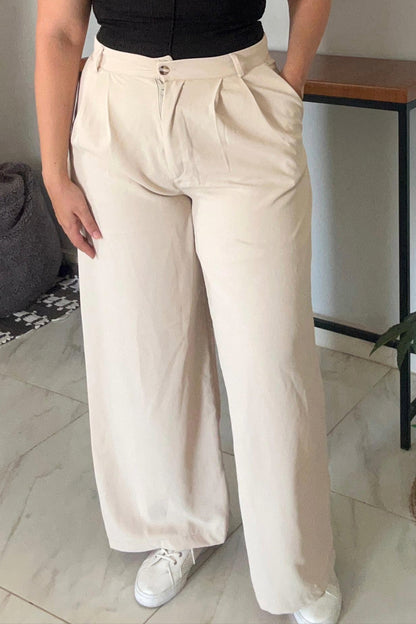 Chic Ease Beige Pants